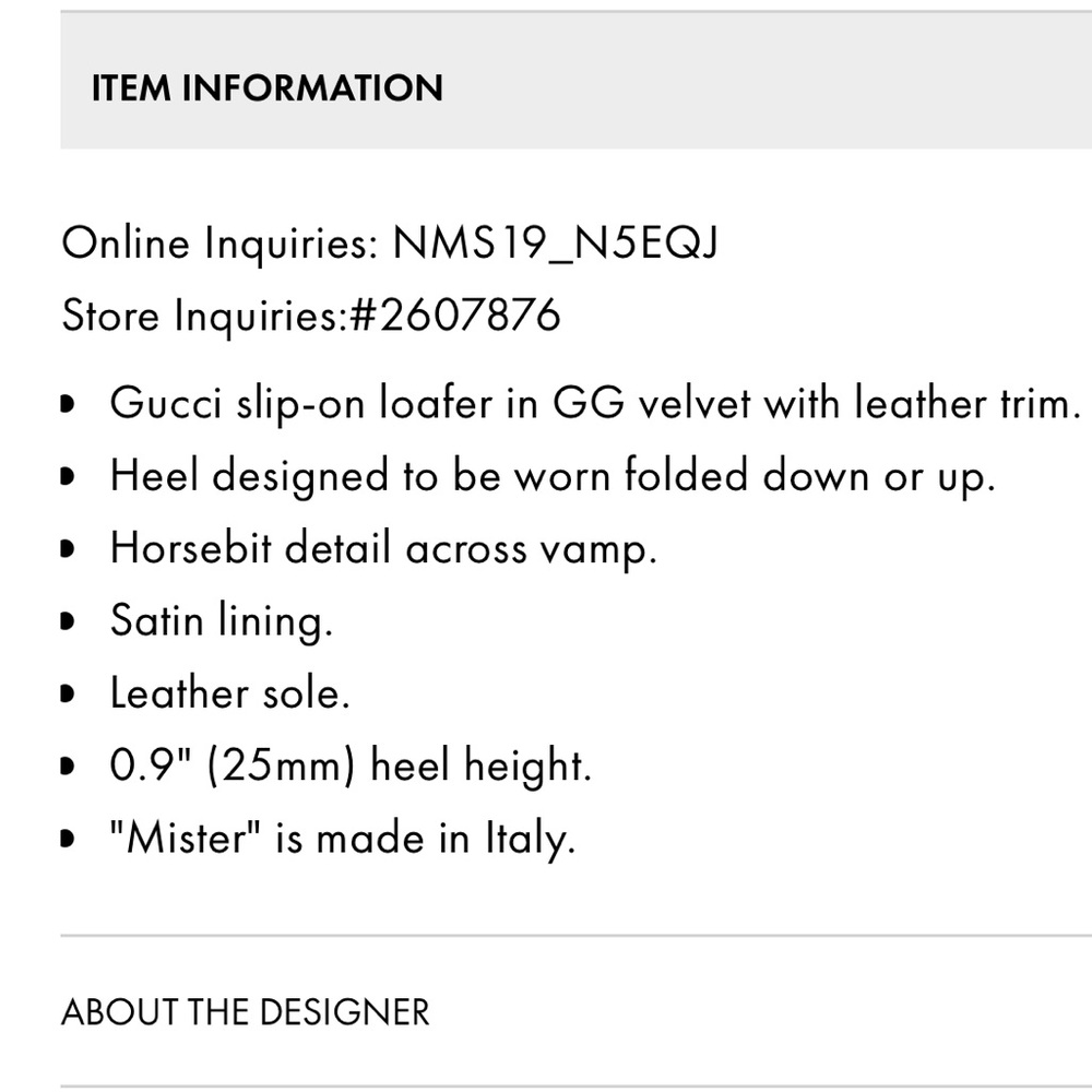 🎉HP🎉Gucci Men’s Brown Velvet Embossed Loafers - Picture 6 of 8